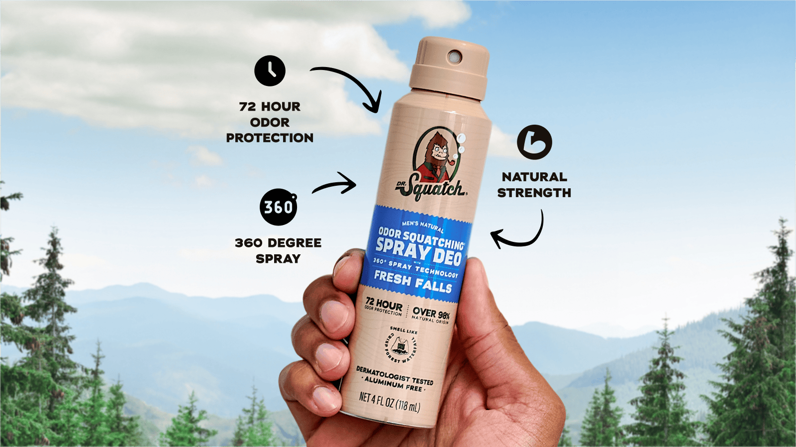 Spray Deodorant 4-Pack T4