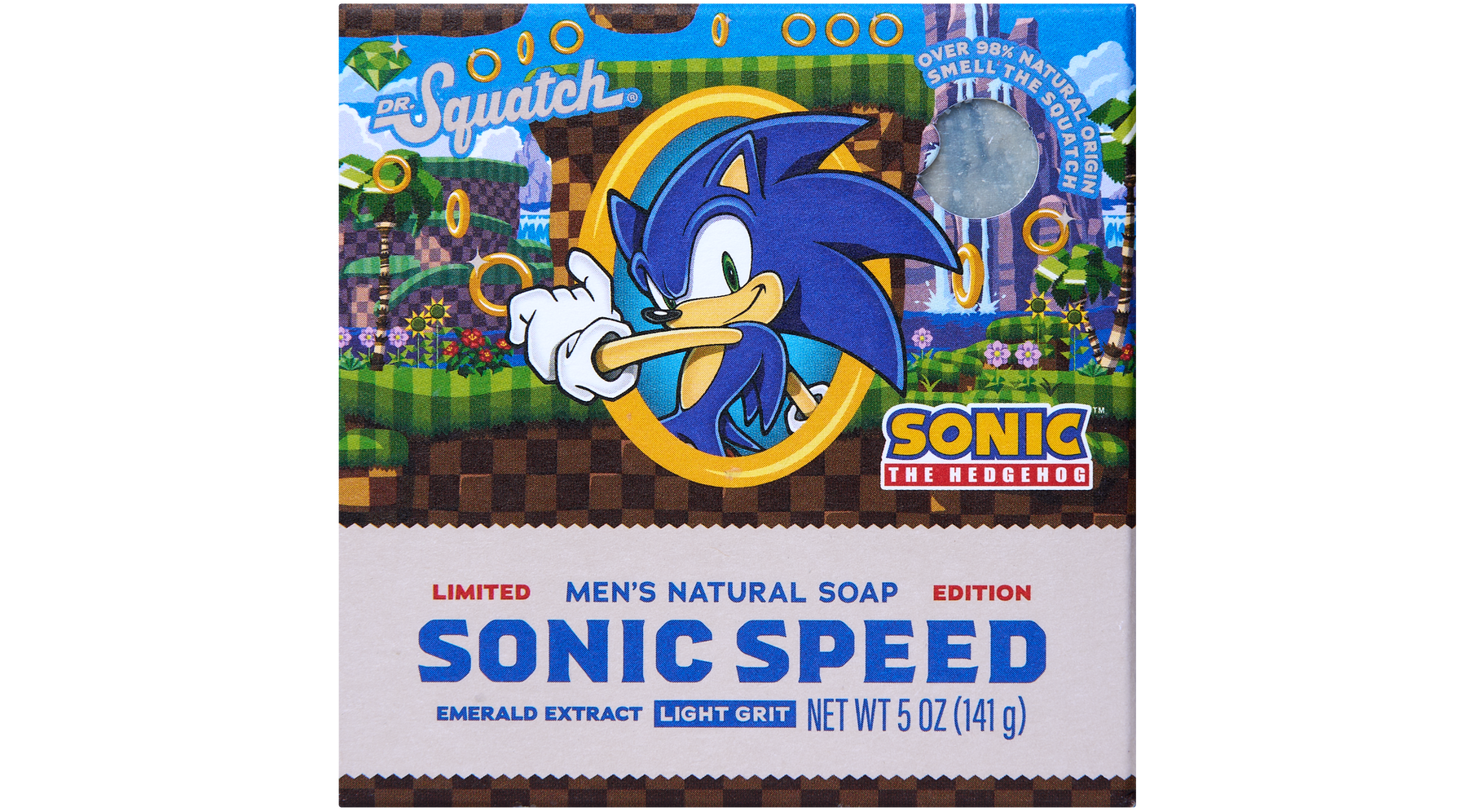 Sonic Speed Super Pack - Exclusive Limited Edition Bar Soap and Deodorant Bundle Y1
