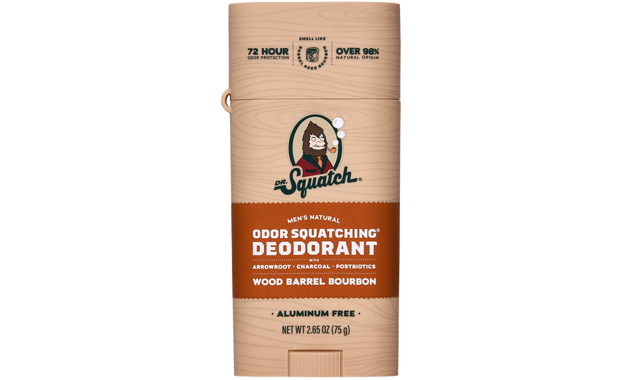 Wood Barrel Bourbon Deo Flask H1