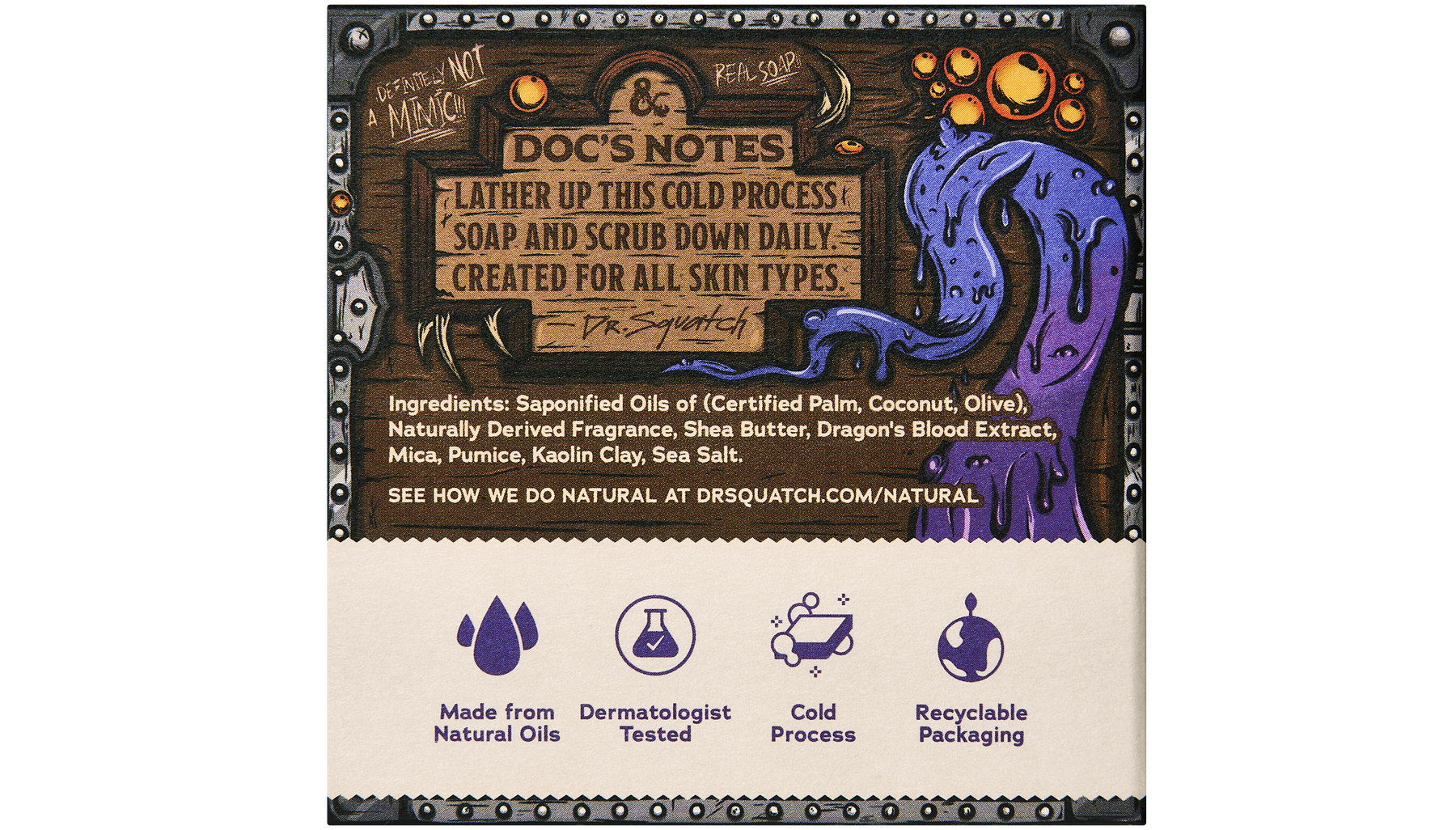 Dungeons & Dragons Mimic Bricc 3-Pack - Exclusive Limited Edition Bar Soap R6