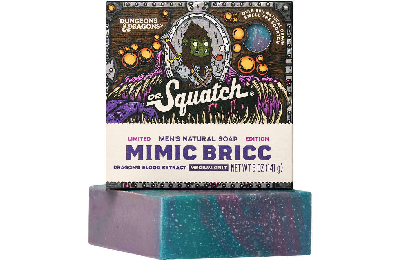 Dungeons & Dragons Mimic Bricc 3-Pack - Exclusive Limited Edition Bar Soap R6
