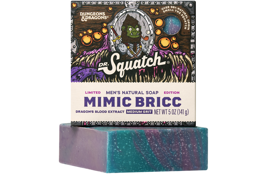 Dungeons & Dragons Mimic Bricc 3-Pack - Exclusive Limited Edition Bar Soap R6