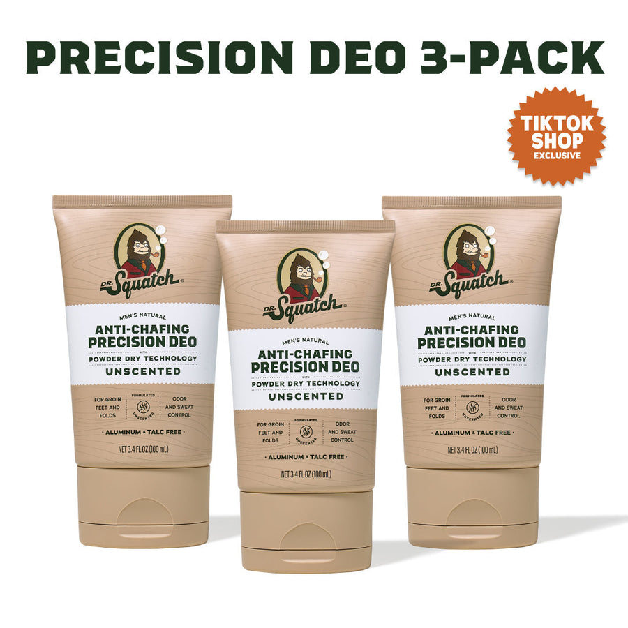 Precision Deo Fragrance Free - 3-Pack S6
