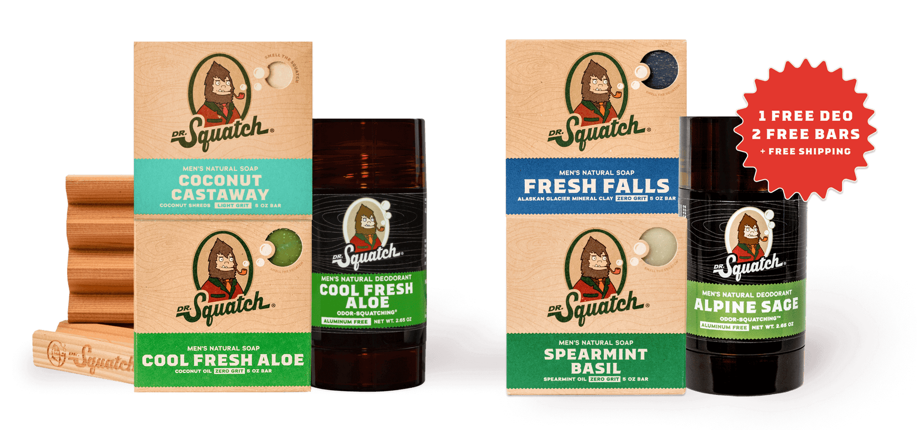 Deodorant & Soap Starter Set K3