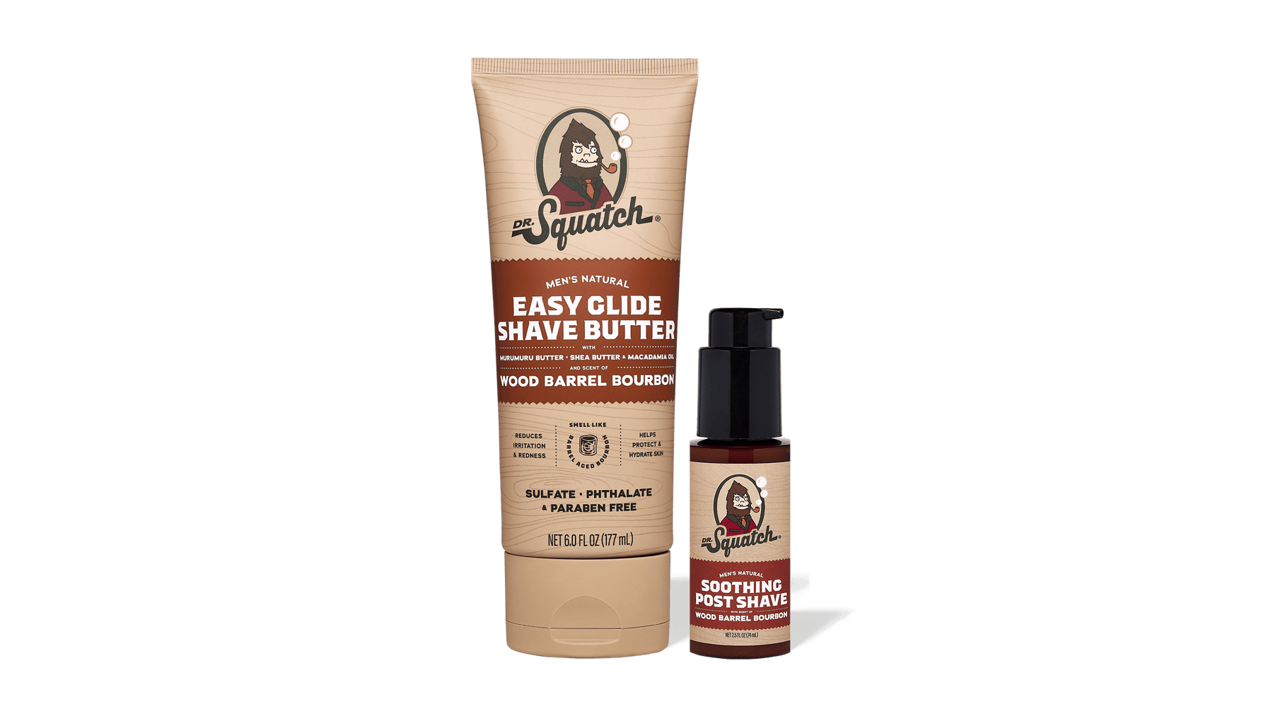 Wood Barrel Bourbon Smooth Shave Bundle V6