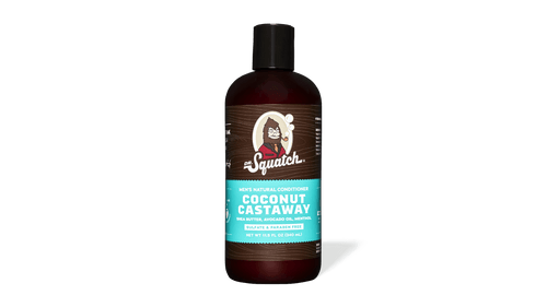 Dr. Squatch Coconut Castaway Conditioner packaging