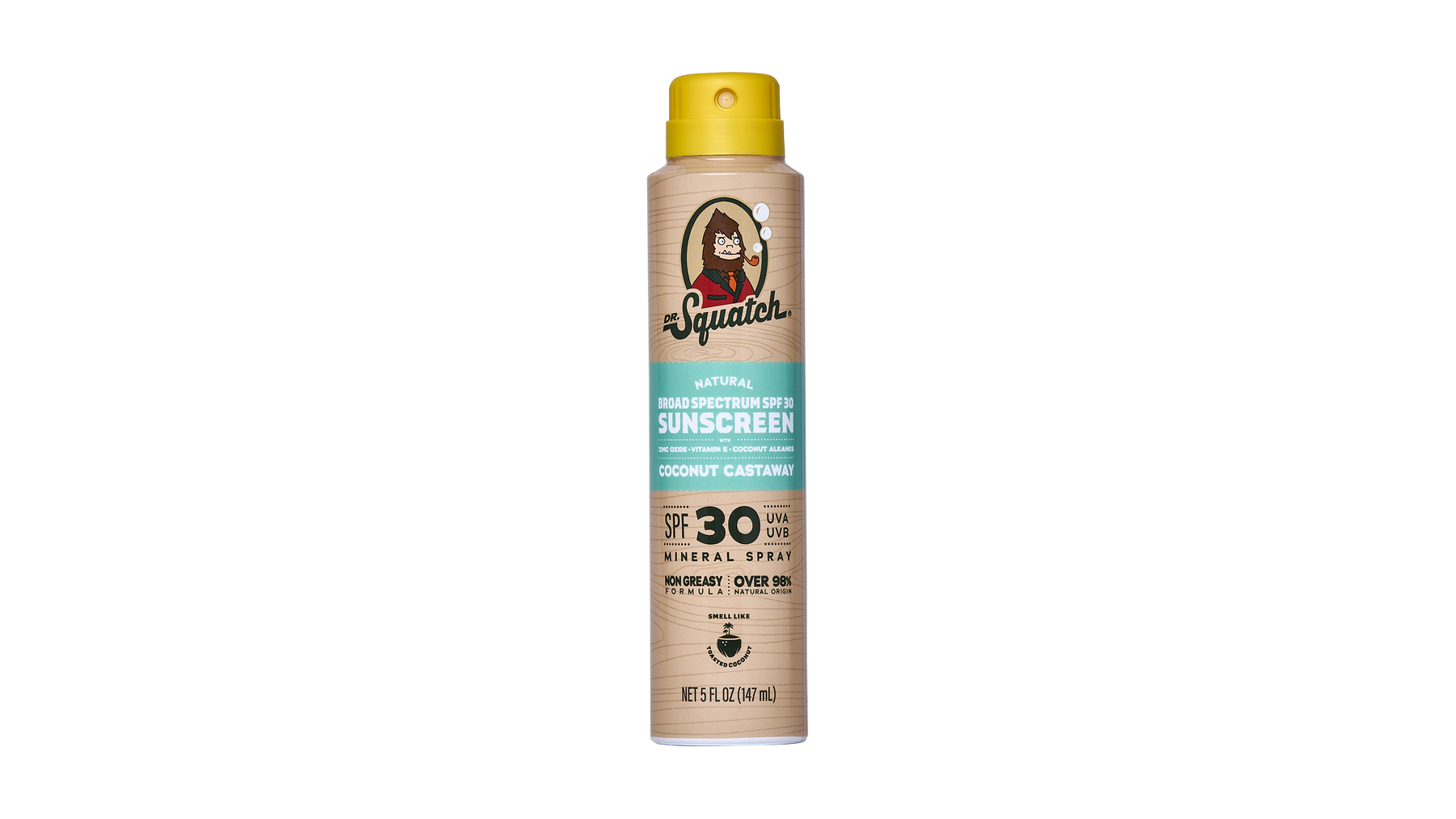 Spray Sunscreen | SPF 30 UVA/UVB Protection | Non-Greasy Mineral Sunscreen for Men X7