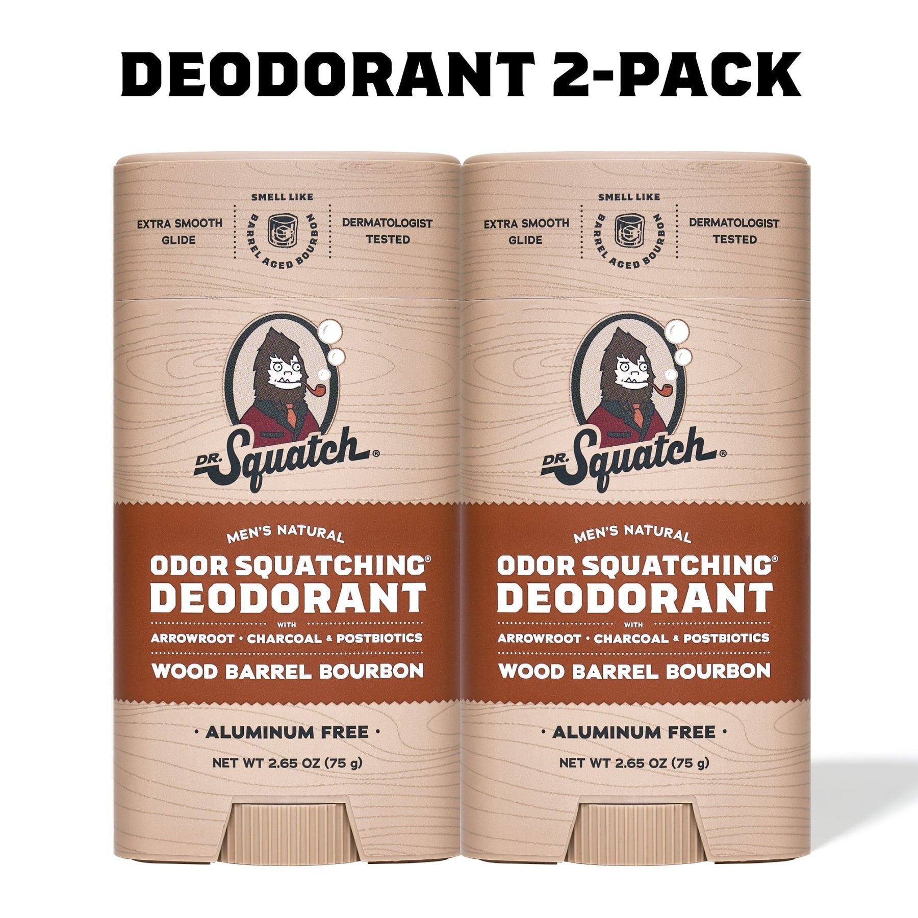 Wood Barrel Bourbon 2-Pack Deodorant Y1