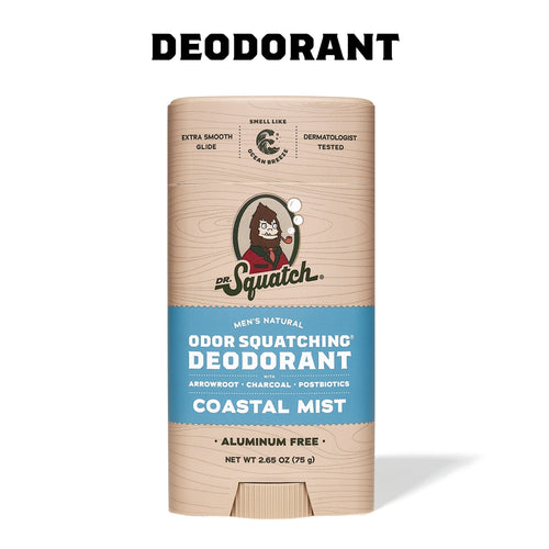 Dr. Squatch Coastal Mist Deodorant gift set