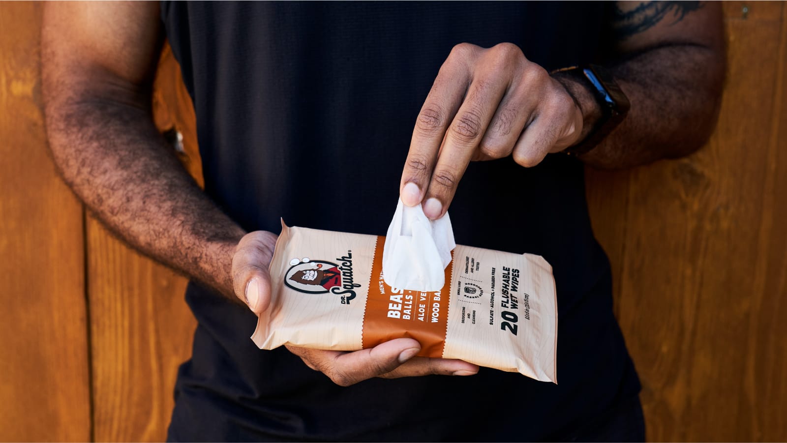 FREE Wood Barrel Bourbon Wipes W3