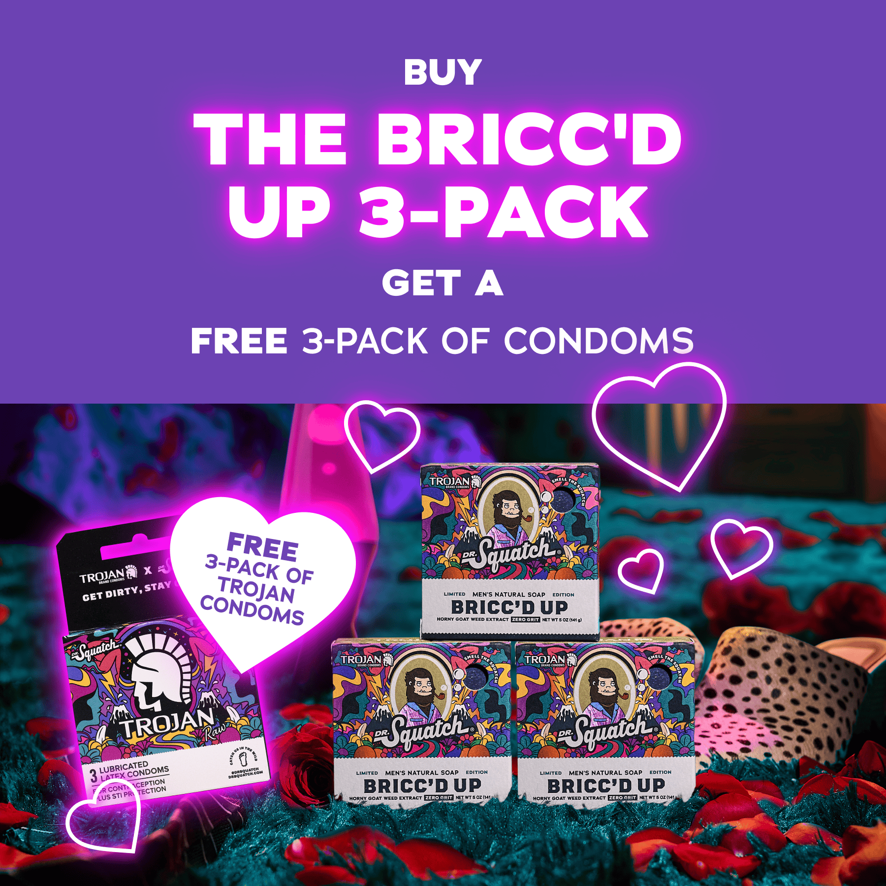 Bricc'd Up Condom 3-Pack P3