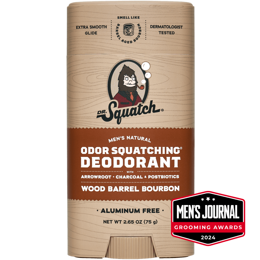 Essentials: Wood Barrel Bourbon Deodorant U0