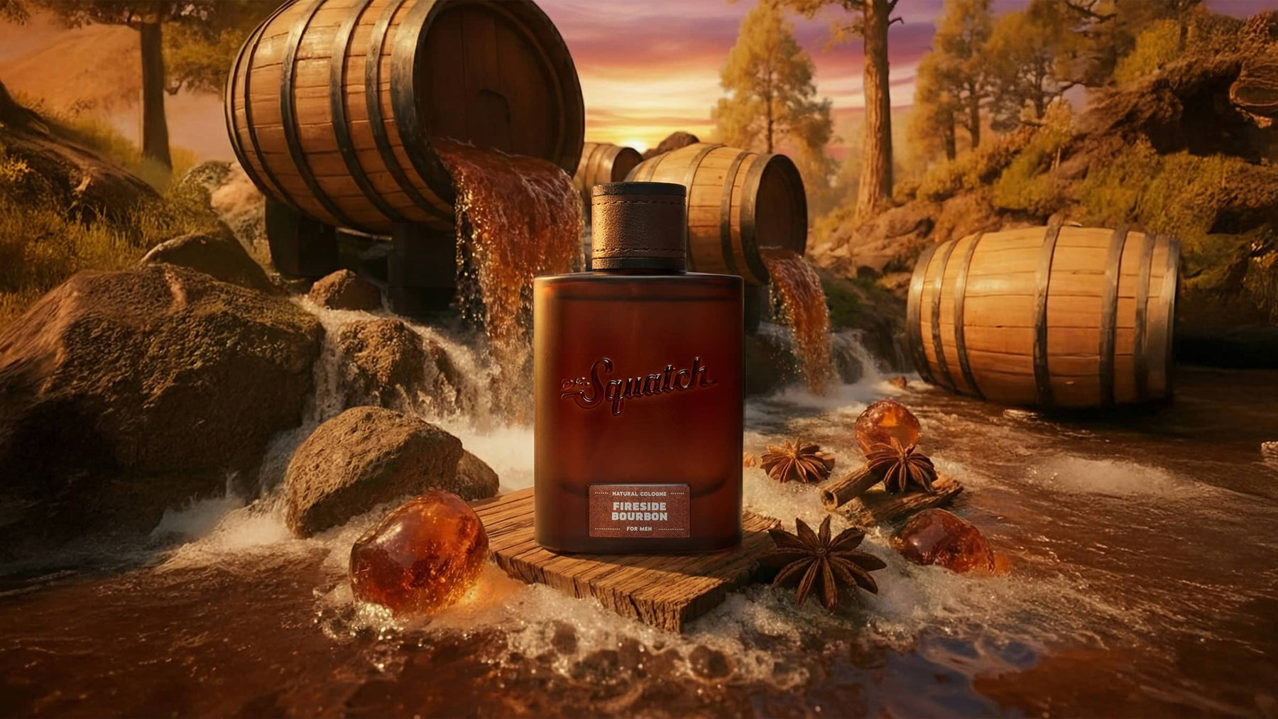 Fireside Bourbon Cologne X7