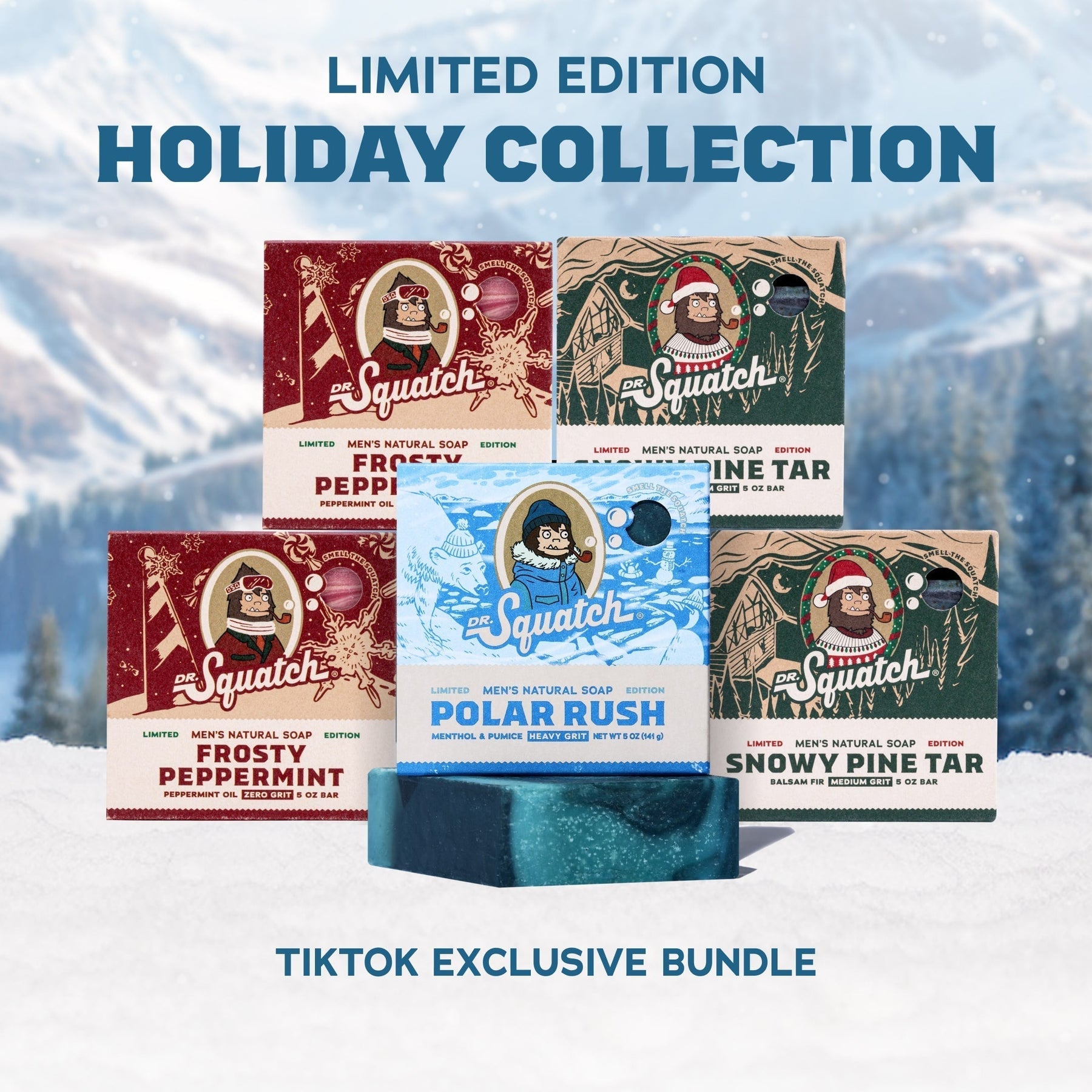 5-Pack Holiday Soap G1