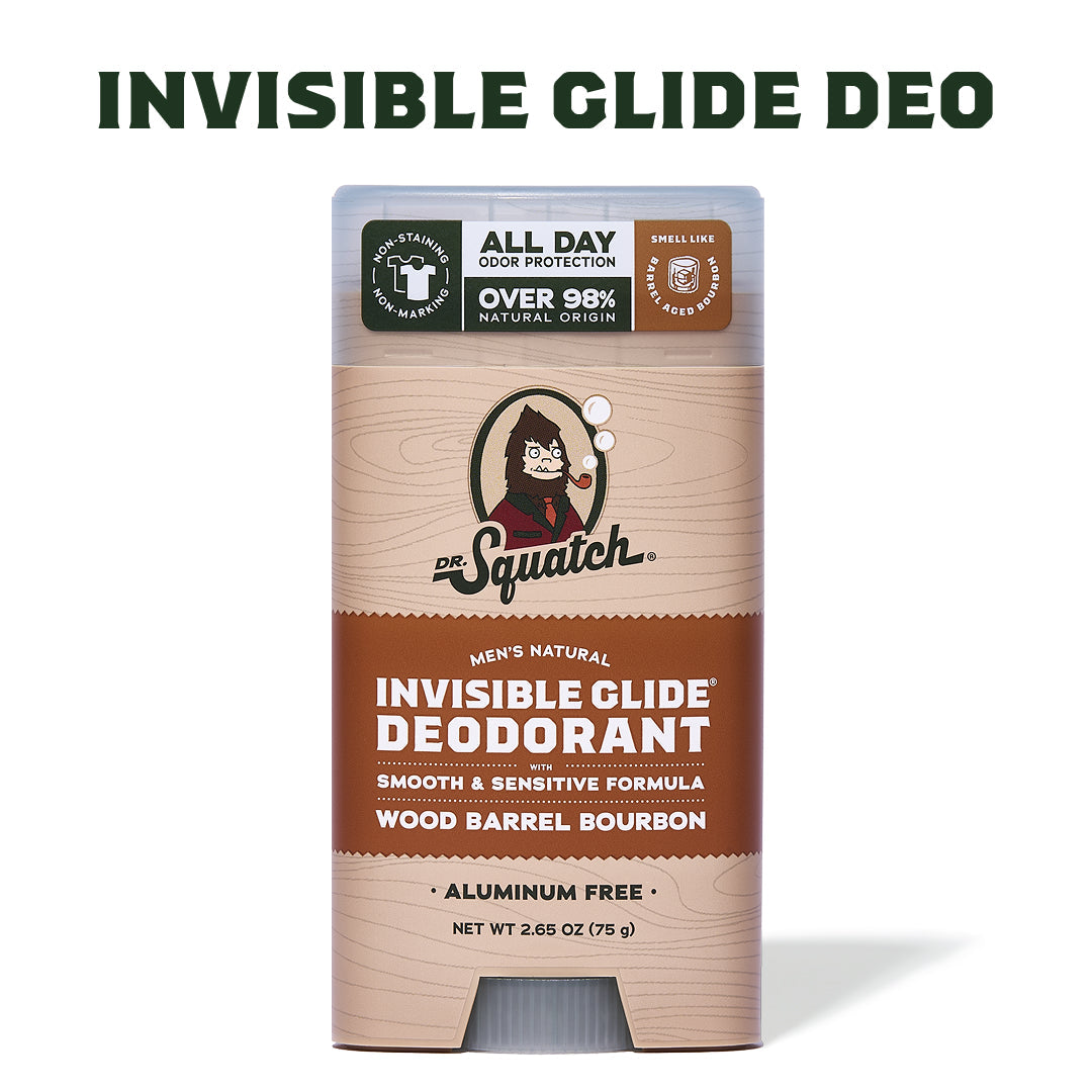 Wood Barrel Bourbon Invisible Glide Deo L3