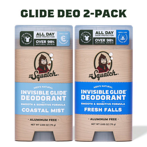 Dr. Squatch Coastal Mist & Fresh Falls 2-Pack IG Deo gift set