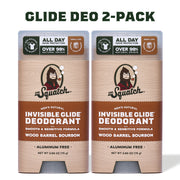 Wood Barrel Bourbon 2-Pack Invisible Glide Deo G1