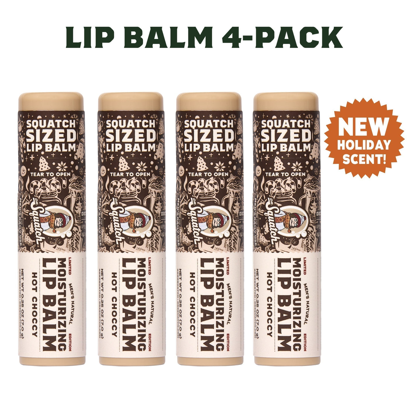 Lip Balm 4-Pack Hot Choccy J1