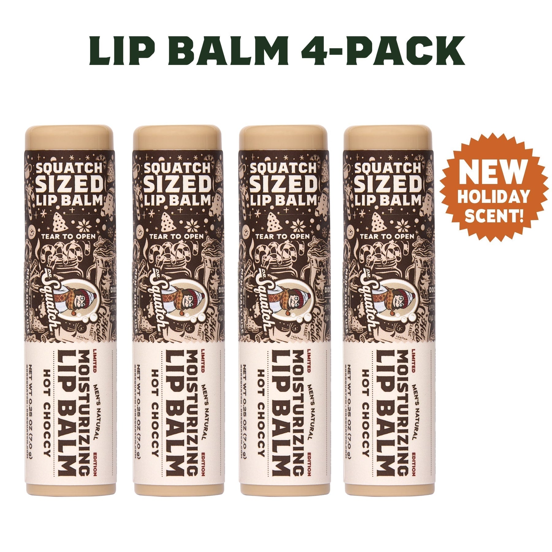Lip Balm 4-Pack Hot Choccy J1