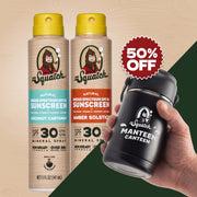 2-Pack Sunscreen + Manteen Canteen M1