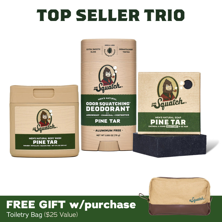 Soap, Deo, Body Wash + GWP Bag - Pine Tar A8