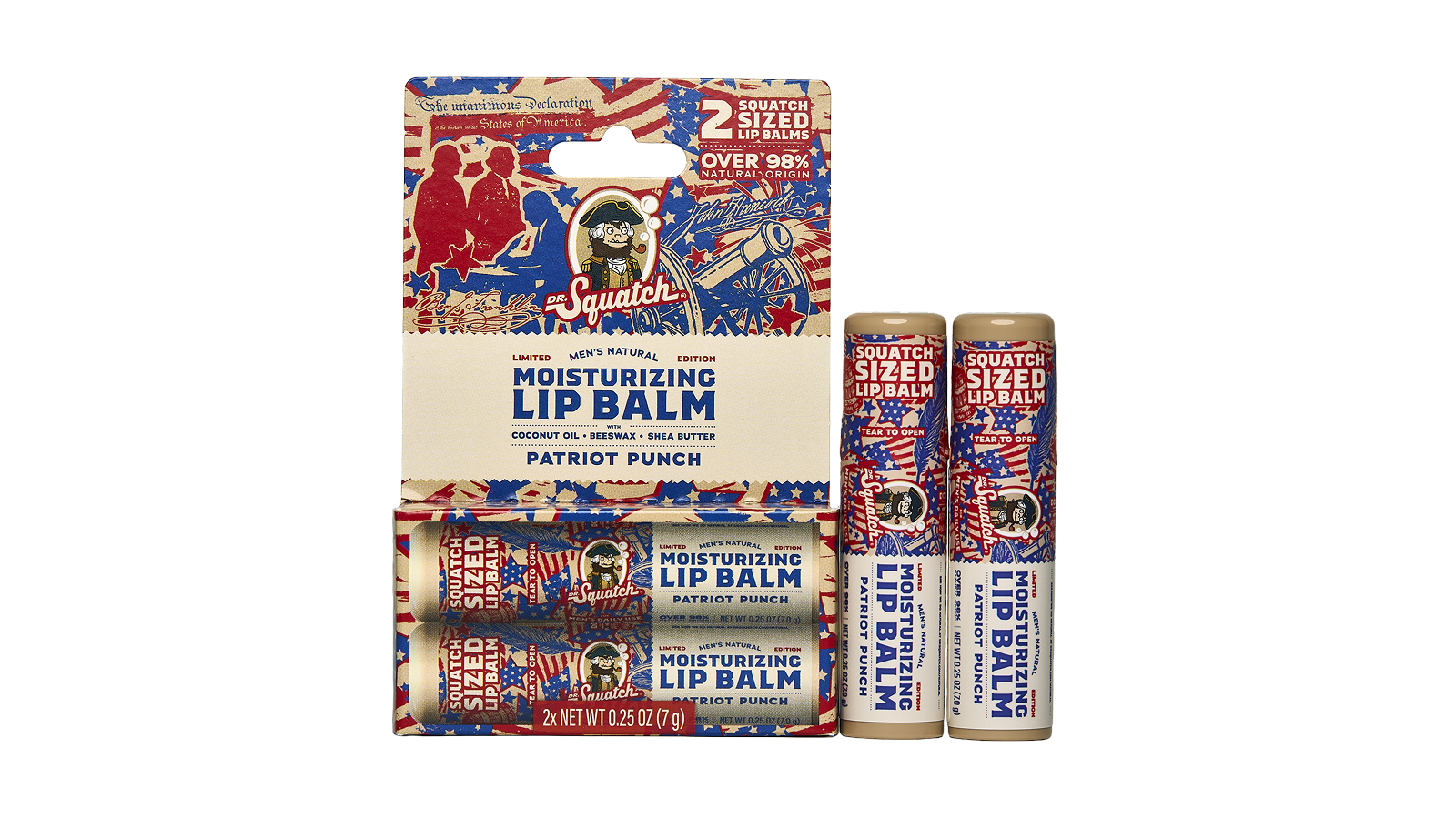 Patriot Punch Lip Balm 2-Pack R4