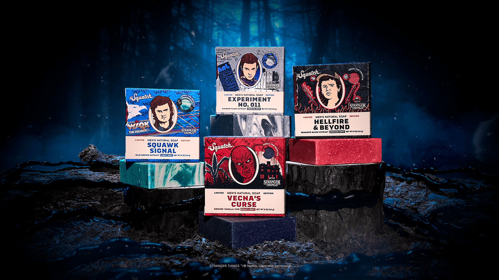 Stranger Things 4-Pack K0