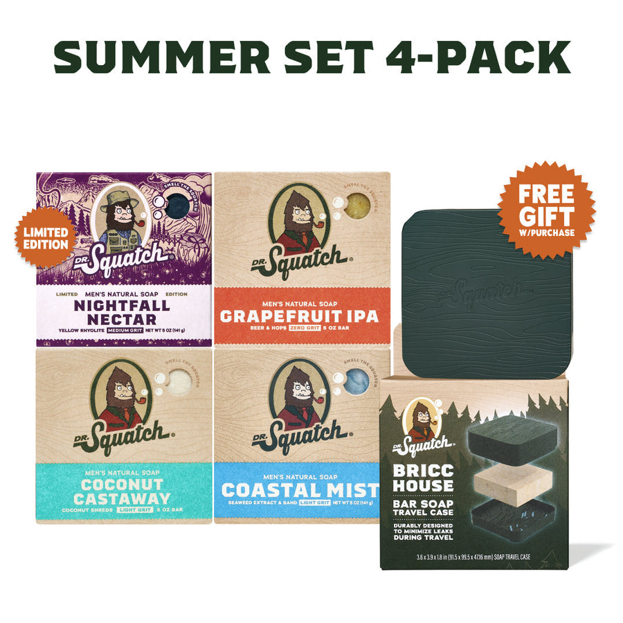 Summer Set 4-Pack + GWP Travel Case C2