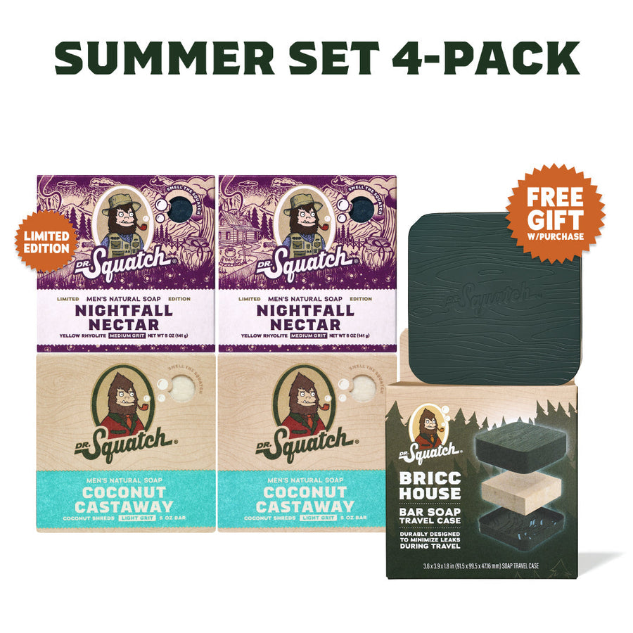 Summer Set 4-Pack + GWP Travel Case Z6