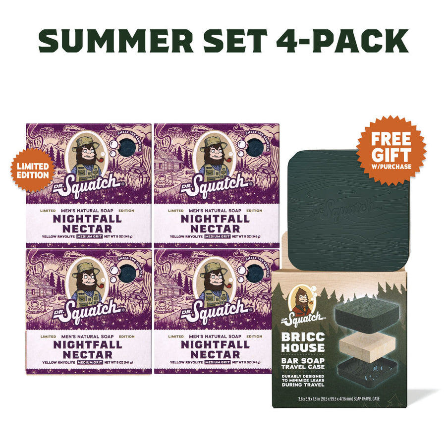 Summer Set 4-Pack + GWP Travel Case M1