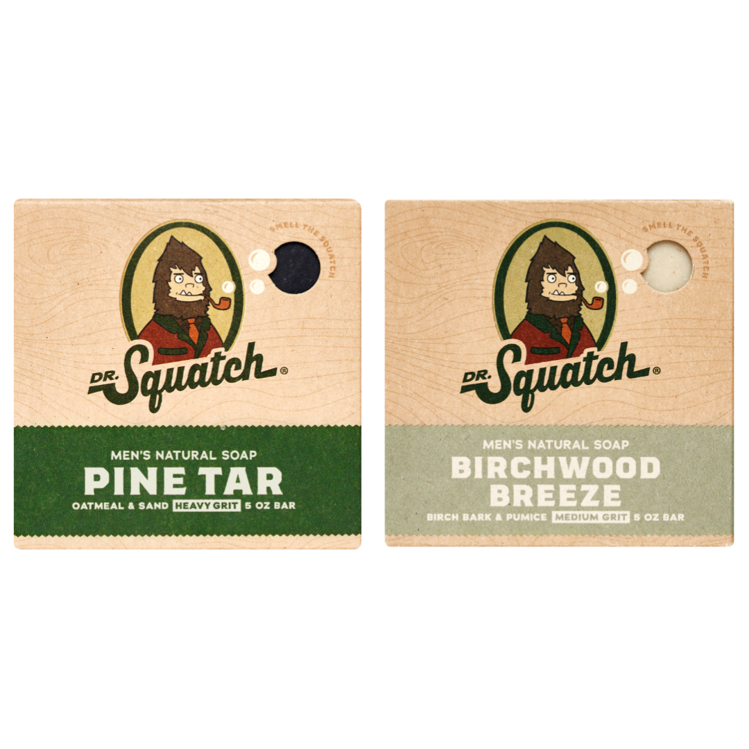 Woodsy 2-Pack Natural Bar Soap U3