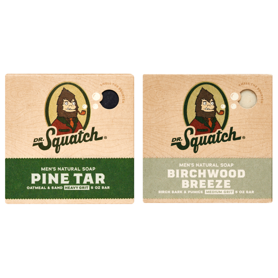 Woodsy 2-Pack Natural Bar Soap U3