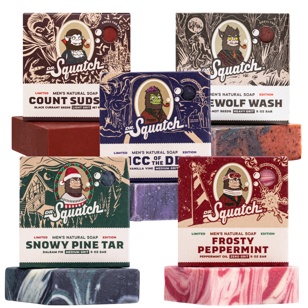 Holiday Hangover 5-Pack Natural Bar Soap H3