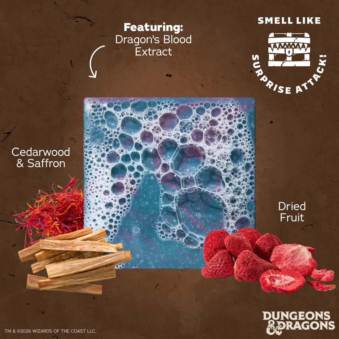 Dungeons & Dragons Mimic Bricc 3-Pack - Exclusive Limited Edition Bar Soap R6