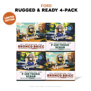 Ford Rugged & Ready 4-Pack - Exclusive Limited Edition Bar Soap B0