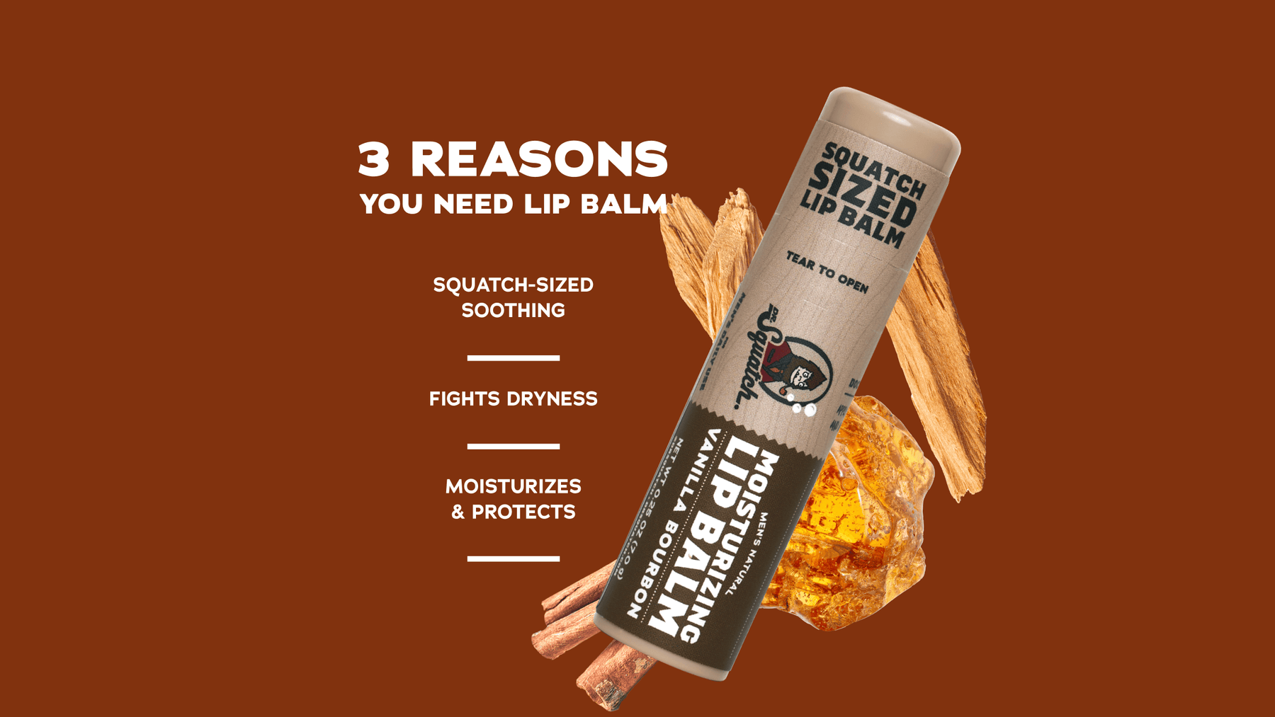 Vanilla Bourbon Lip Balm D1