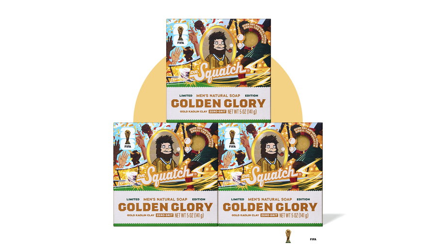 FIFA Golden Glory 3-Pack Bar Soap Bundle Q5