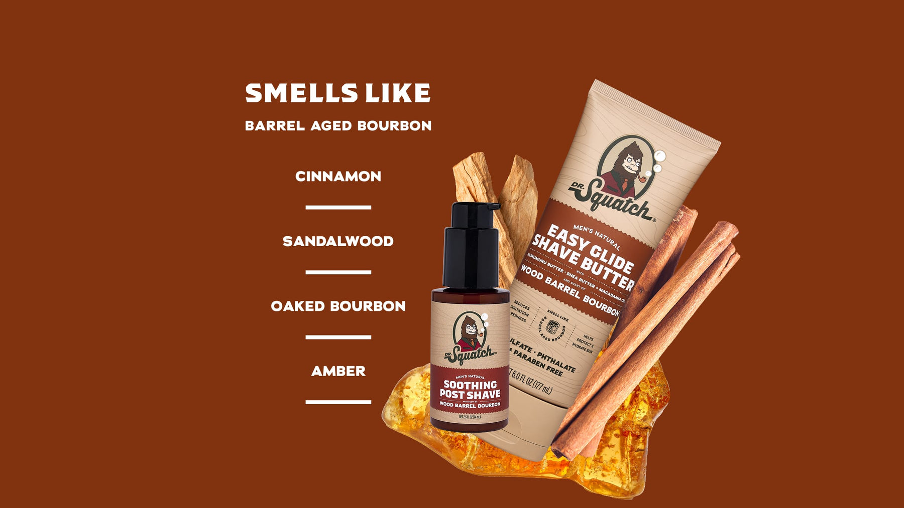 Wood Barrel Bourbon Glide Guy Bundle H9