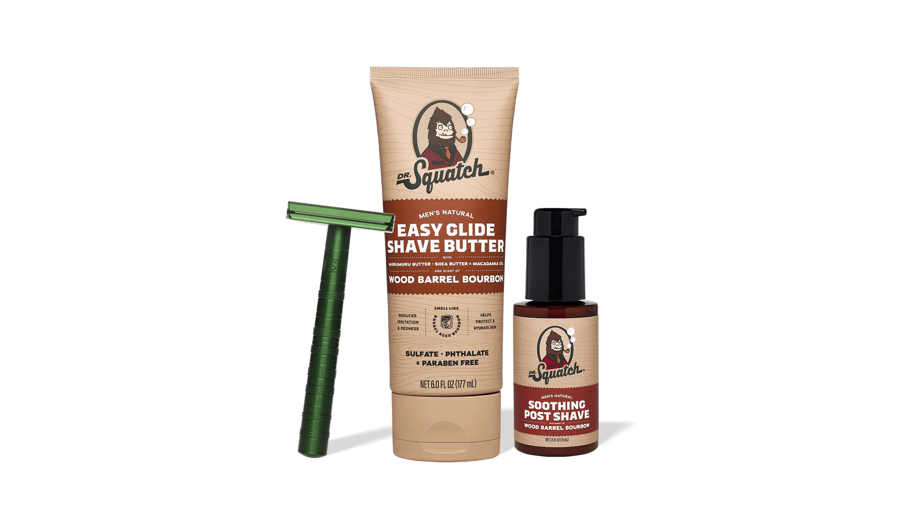 Wood Barrel Bourbon Glide Guy Bundle H9