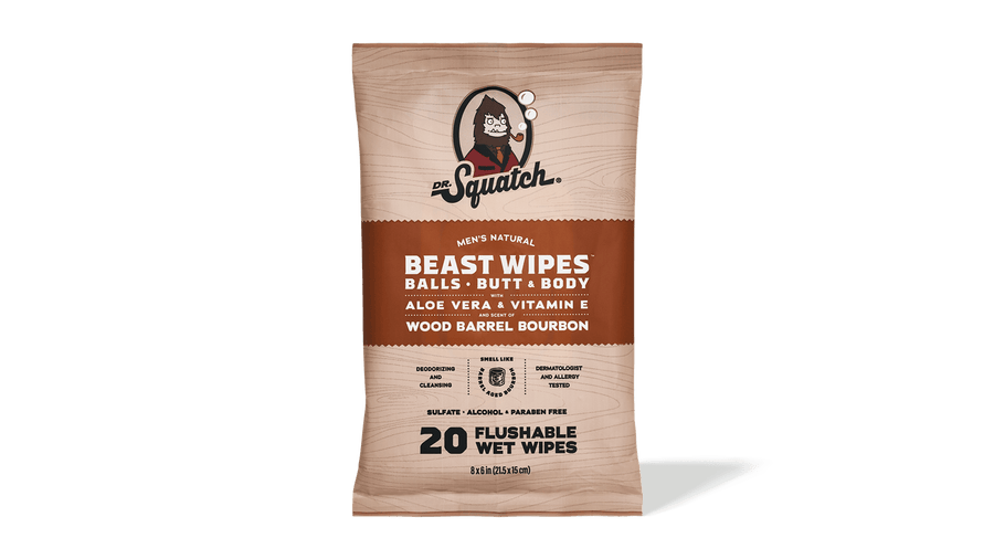 FREE Wood Barrel Bourbon Wipes W3
