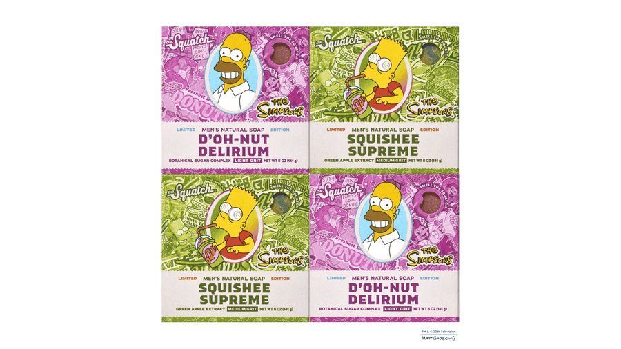 Simpsons Suds 4-Pack P4