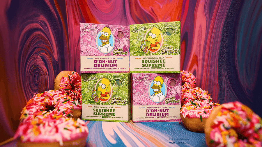 Simpsons Suds 4-Pack P4