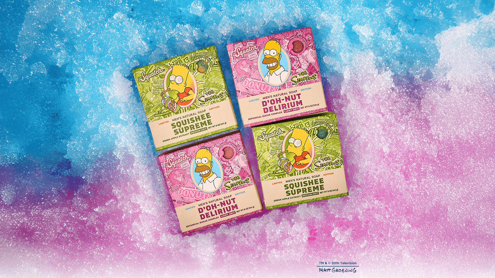 Simpsons Suds 4-Pack P4