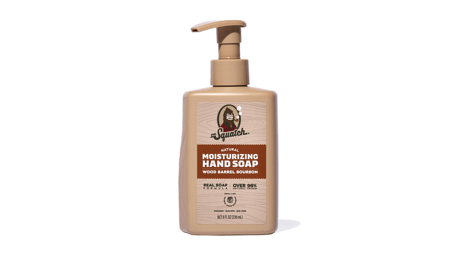 Wood Barrel Bourbon Hand Soap K3